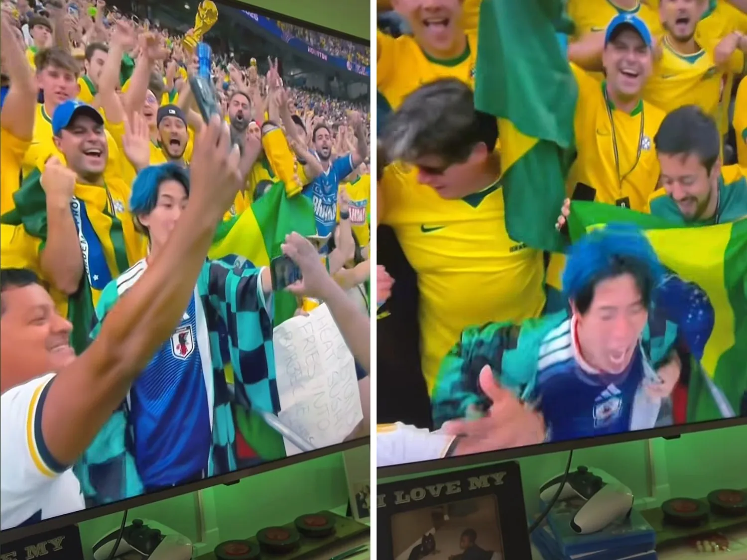 Quem é o torcedor japonês que viralizou com 'ataque de raiva' após derrota para o Brasil; momento foi encenado