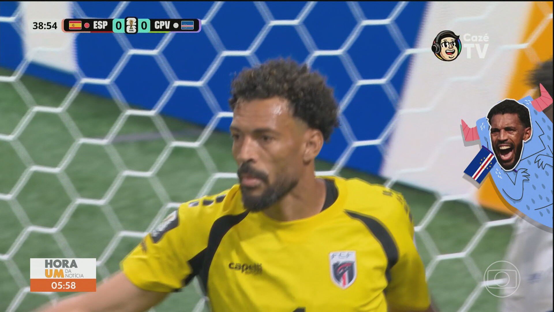 Vídeo de mural em homenagem ao goleiro Vozinha em Cabo Verde é falso; criação foi feita por IA
