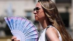 Reino Unido enfrenta calor recorde em junho