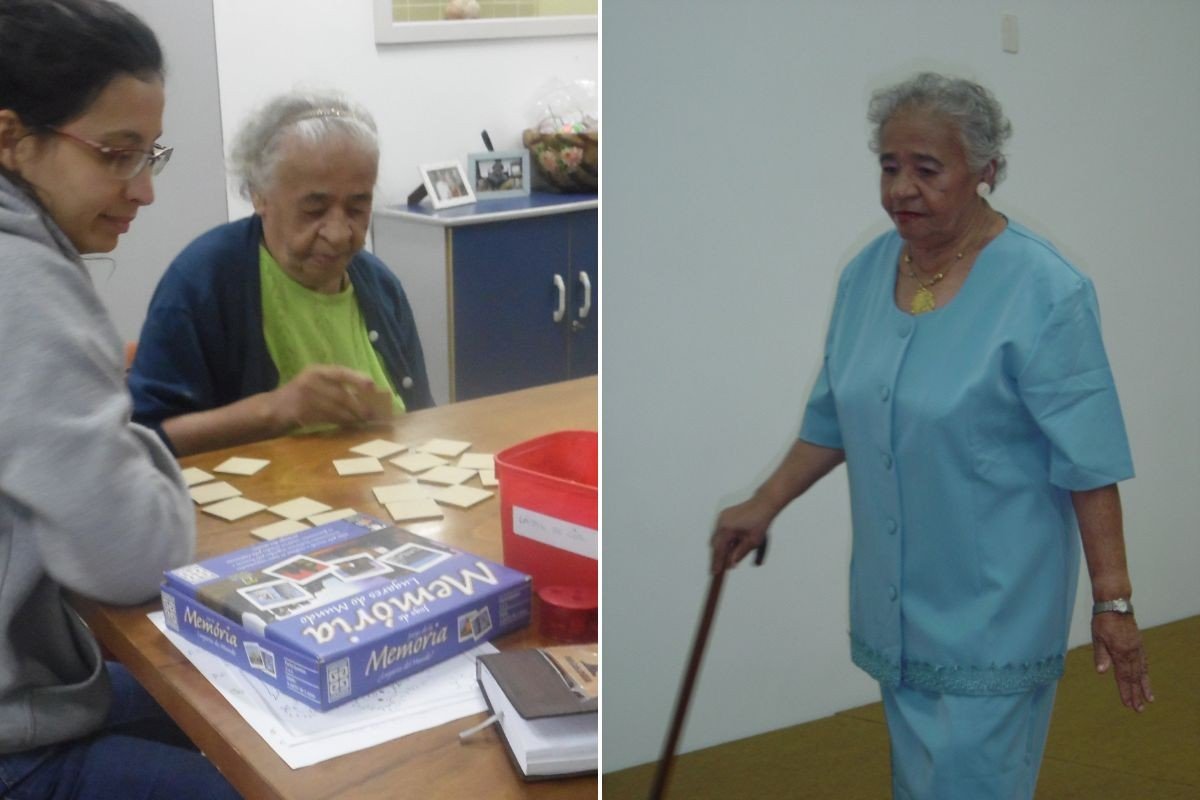 Centenária Maria Soledade compartilha segredo para longevidade em Santos
