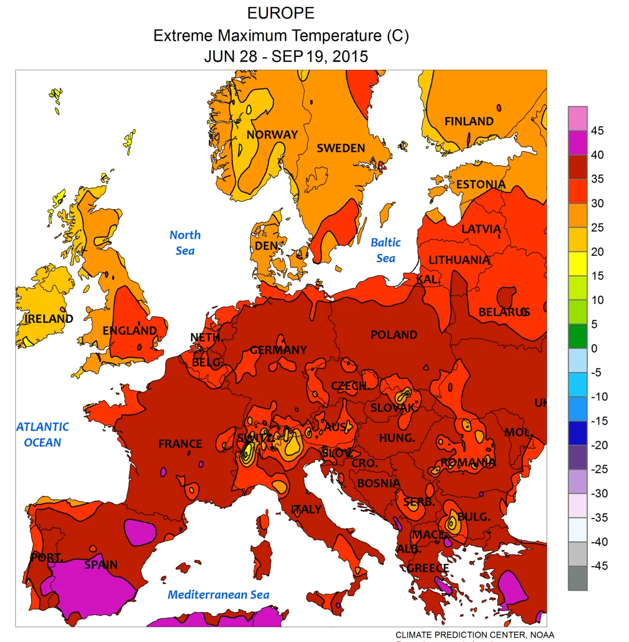 Calor extremo atinge a Europa com recordes de temperatura e tragédias