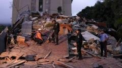 Terremotos na Venezuela deixam ao menos 188 mortos e equipes de resgate buscam sobreviventes