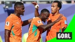 Pepe brilha e marca seu segundo gol na vitória da Costa do Marfim sobre Curaçao