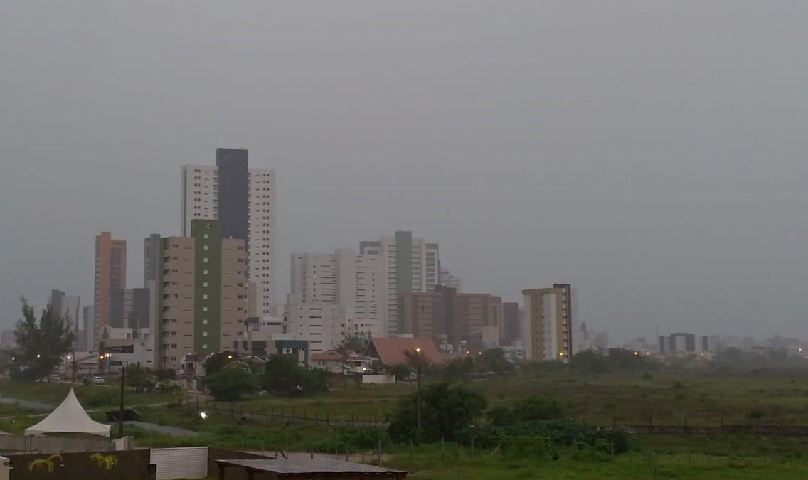 Inmet emite alerta amarelo de chuvas intensas para toda a Paraíba