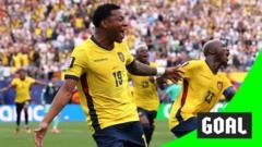Gol de Gonzalo Plata coloca Equador à frente da Alemanha na Copa do Mundo