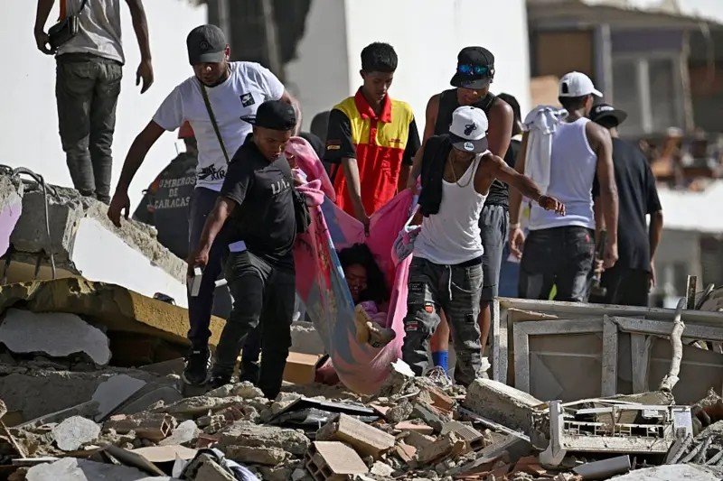 Terremotos devastam a Venezuela e causam centenas de mortes