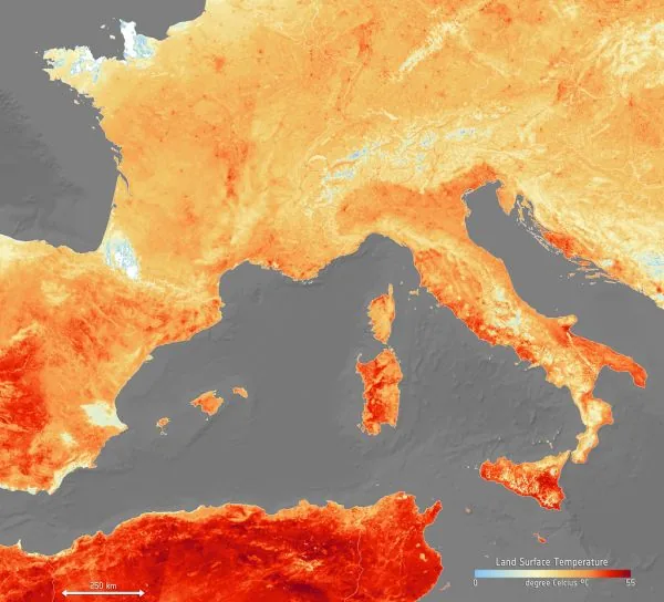 Temperaturas perigosas são previstas para partes da Europa com avanço da onda de calor
