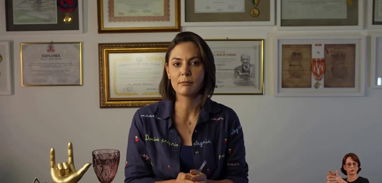 Michelle Bolsonaro expõe rixa familiar em vídeo e gera repercussões políticas