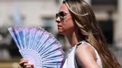 Reino Unido registra dia mais quente de junho com 36,1°C em Hampshire