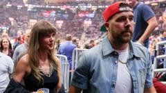 Possível casamento de Taylor Swift e Travis Kelce no Madison Square Garden gera especulações