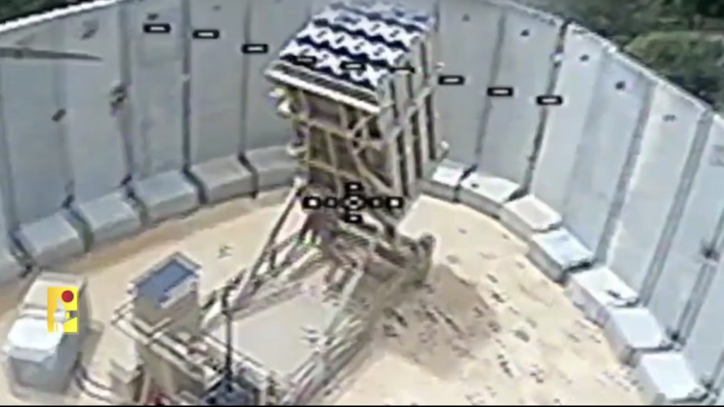 Hezbollah afirma ter atacado o sistema Iron Dome de Israel, mas vídeos indicam que os alvos eram enganos