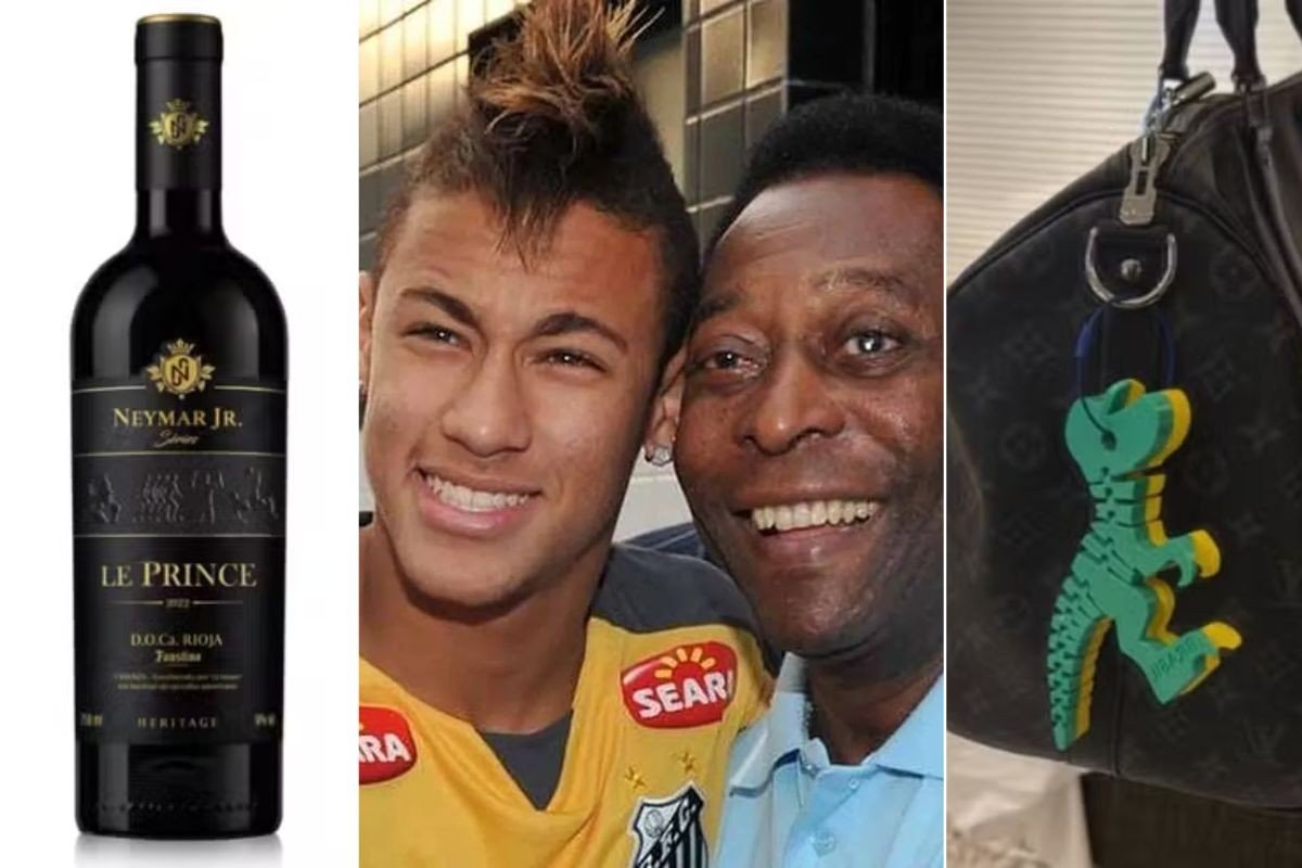 A Expansão do Império de Neymar: Vinhos, Dinossauros e Marcas Icônicas