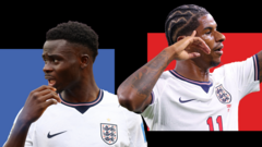 Shearer defende Saka e Rashford como opções para a próxima partida da Inglaterra
