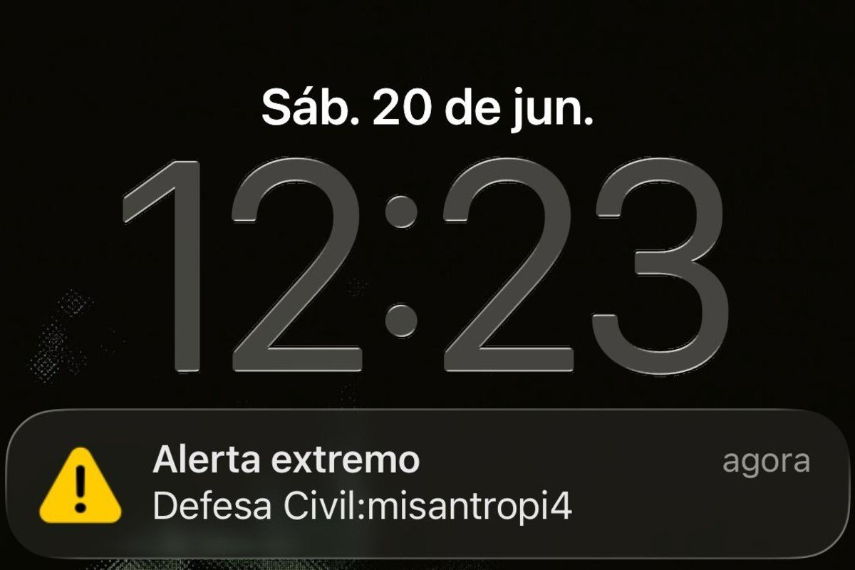 Defesa Civil Nacional emite alerta com palavra 'misantropia' após invasão em sistema