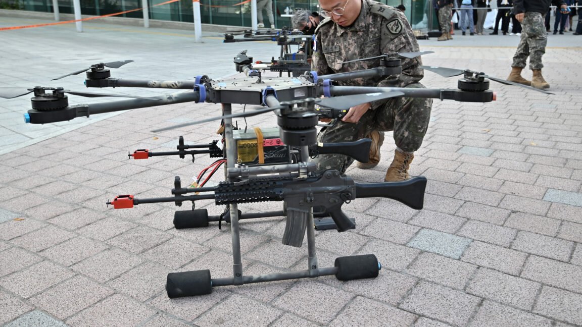 Coreia do Sul treinará todo o exército para operar drones
