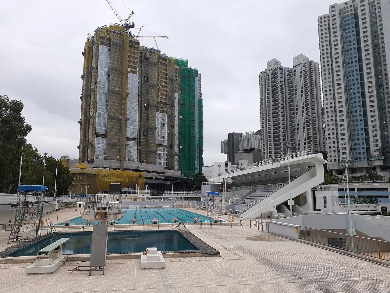 Obras da Piscina de Ondas do Parque da Cidade, no DF, estão suspensas devido a atrasos financeiros