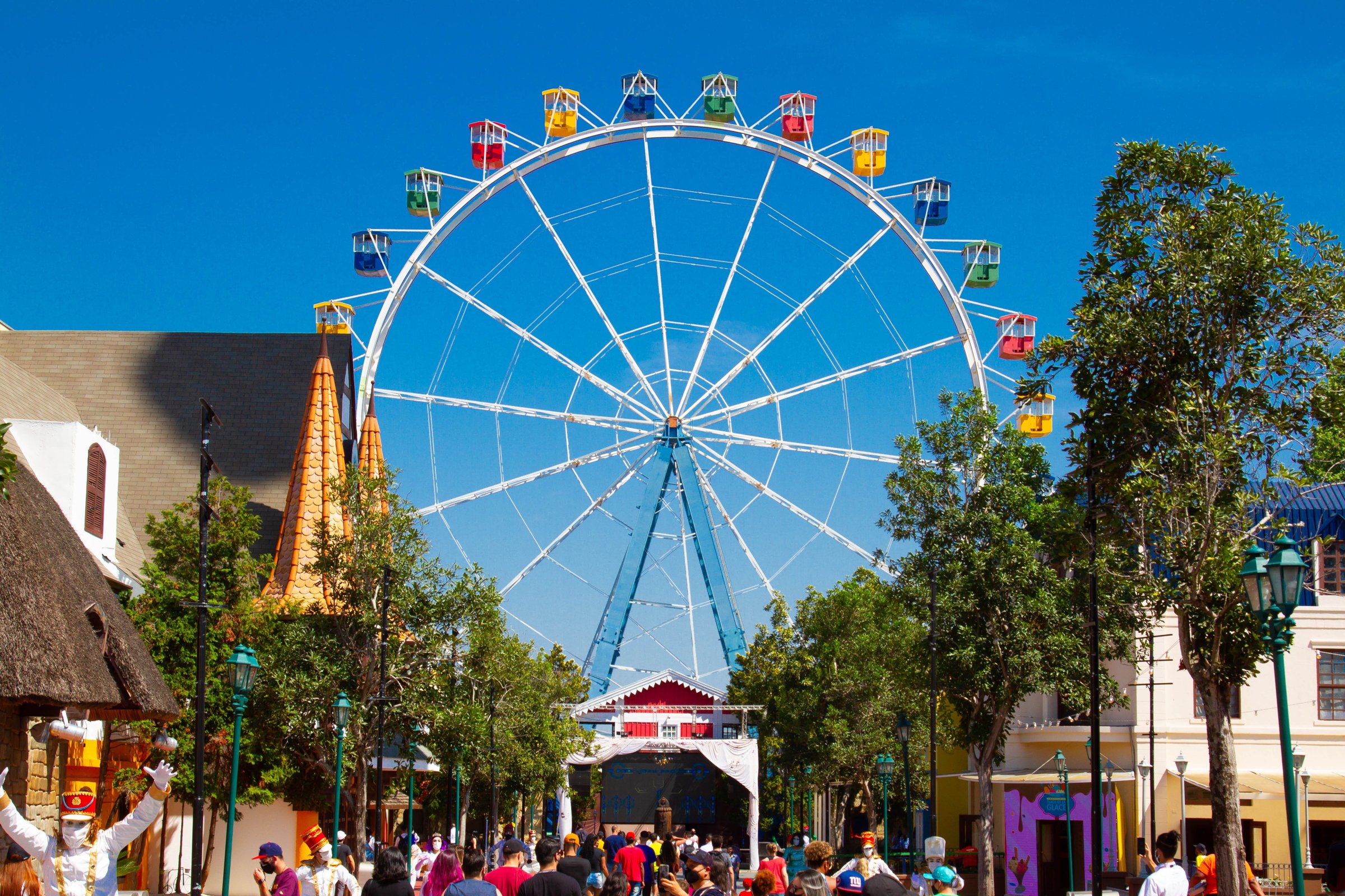 A influência de Curaçao no idioma do parque Hopi Hari em São Paulo