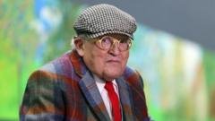 Cidade de Bradford presta homenagem a David Hockney com livro de condolências