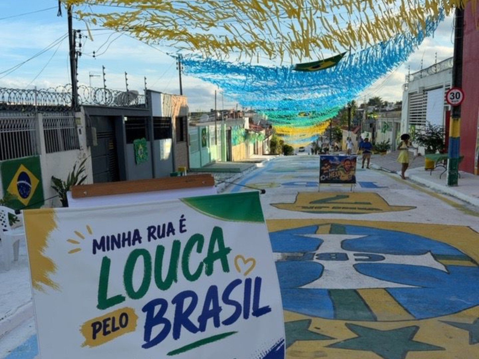 Rua Edmundo Pinto é a grande vencedora do concurso de decoração da Copa em Rio Branco