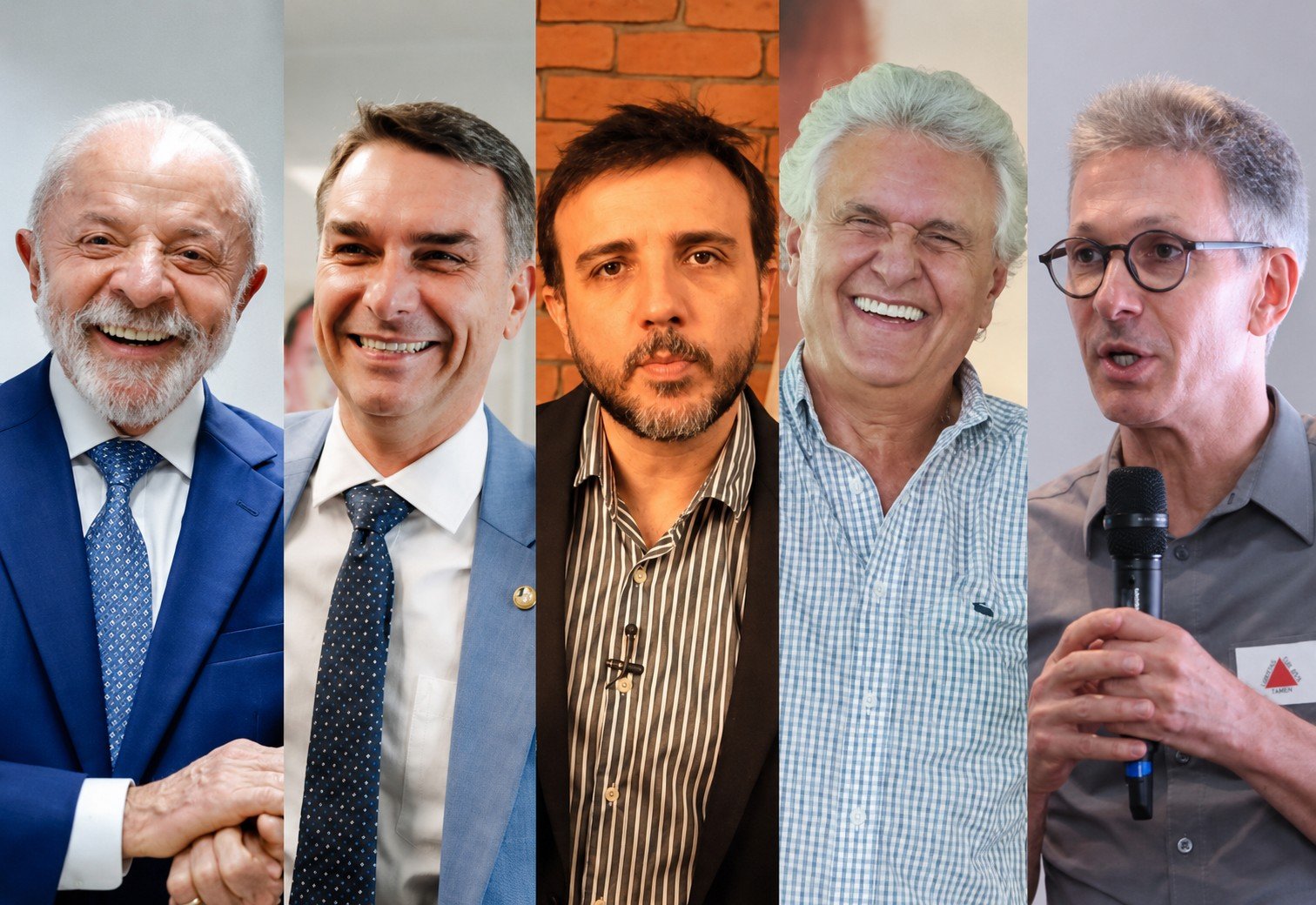Pré-candidatos à Presidência da República se destacam a 100 dias das eleições de 2026