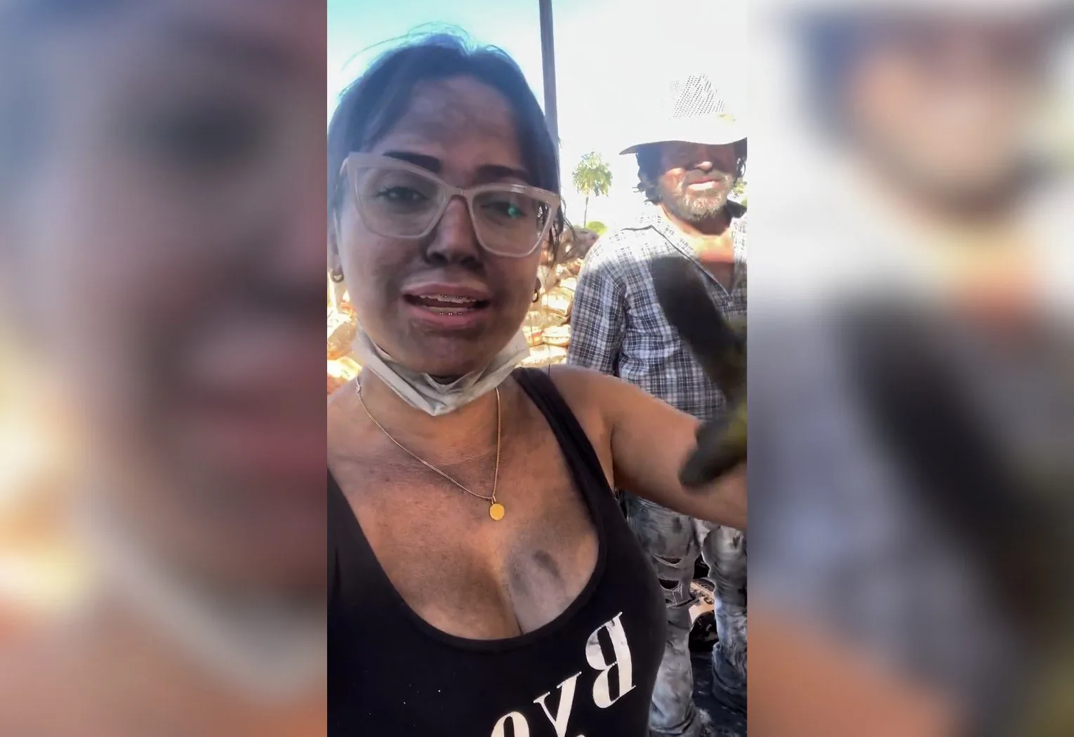 A rotina de Jéssika Borges: de internacionalista a trabalhadora de carvoaria