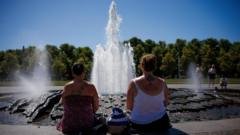 Onda de calor na Europa quebra recordes na Alemanha e suspende eventos públicos