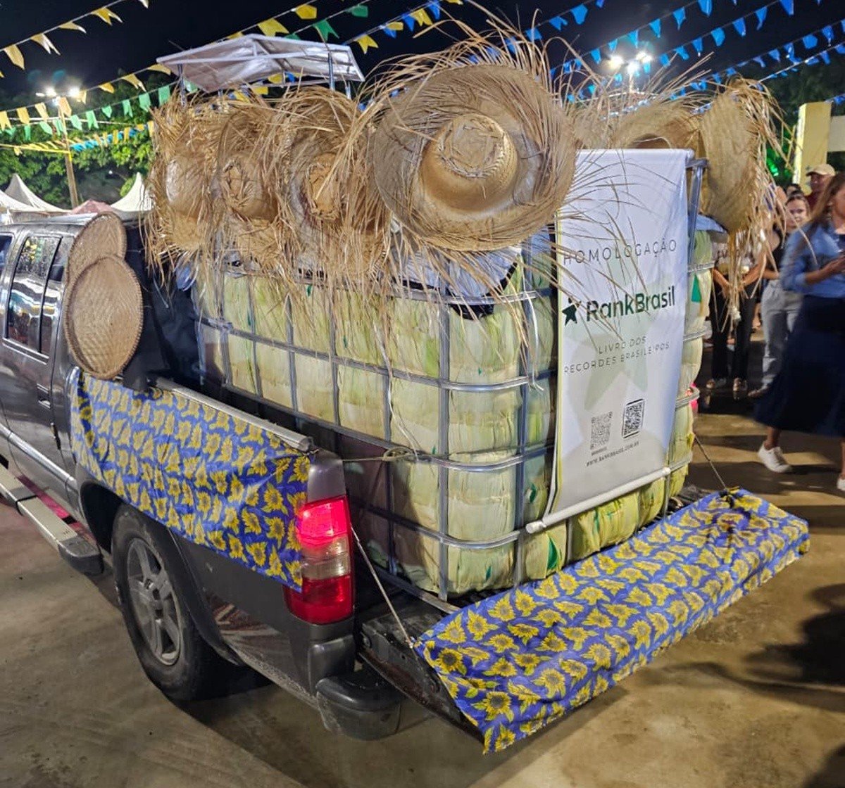 Caaporã, na Paraíba, estabelece recorde com a maior pamonha do Brasil pesando mais de uma tonelada