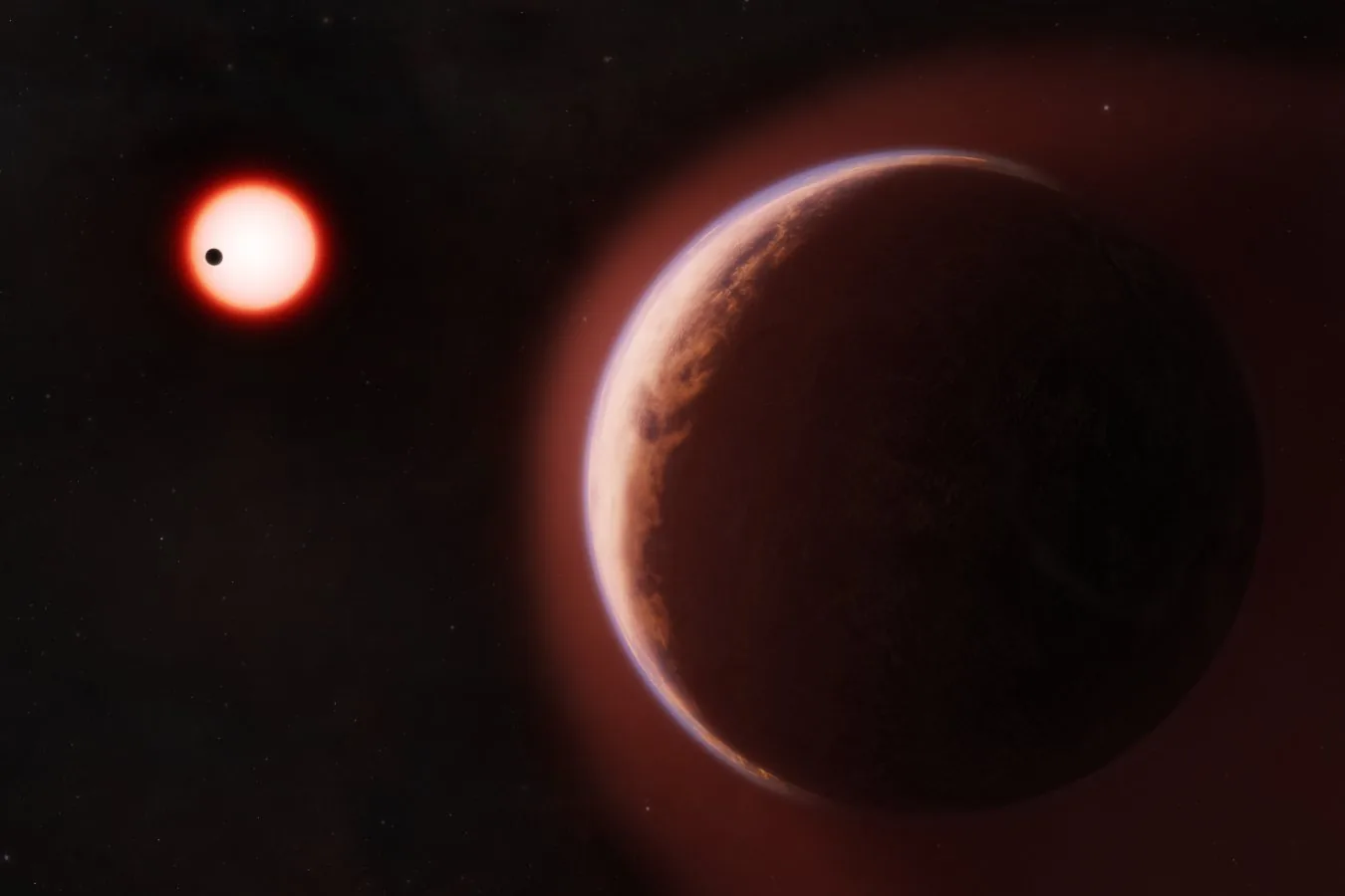 Astrônomos detectam atmosfera em exoplaneta rochoso pela primeira vez