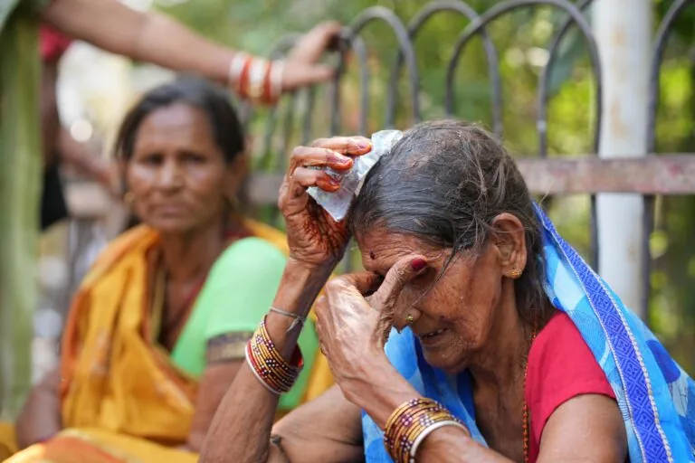 Banda, na Índia, enfrenta severa onda de calor