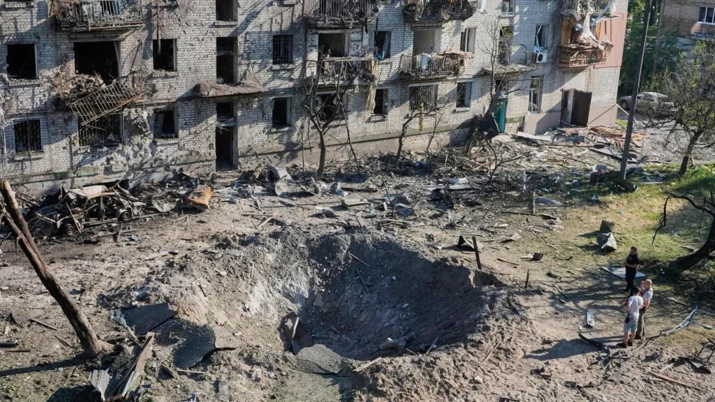 Live: Russian missiles, drones kill residents, tear open buildings in 'massive attack' on Kyiv