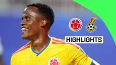Colômbia avança às oitavas de final após vitória sobre Gana