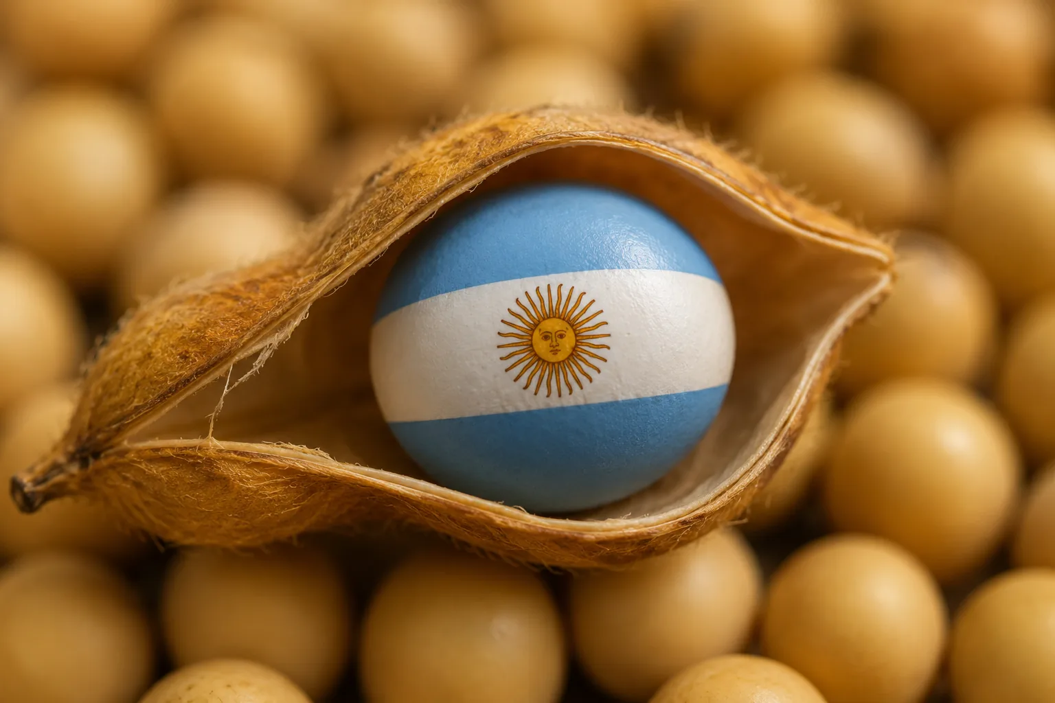 Colheita de soja 2025/26 na Argentina atinge 99,9% da área cultivada