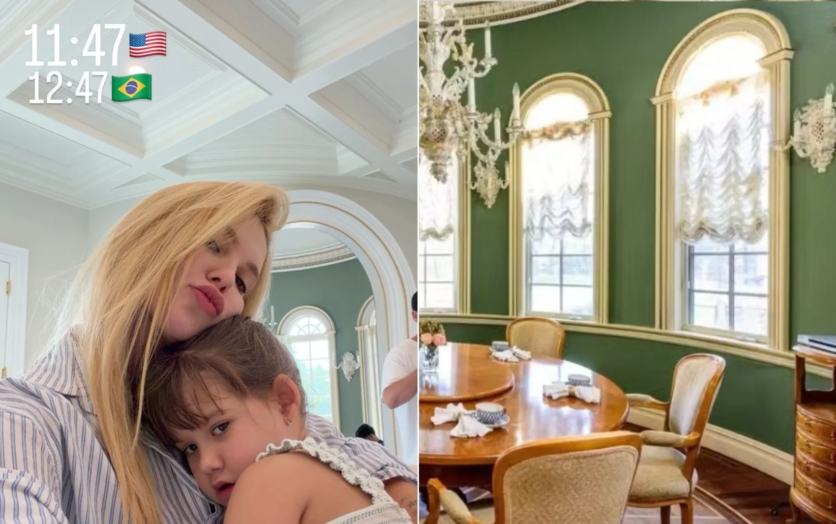 Virginia posta fotos em 'castelo' alugado por Vini Jr. para hospedar a família durante a Copa do Mundo