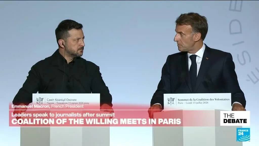 Macron se pronuncia após reunião da 'Coalizão dos Dispostos' pela Ucrânia em Paris