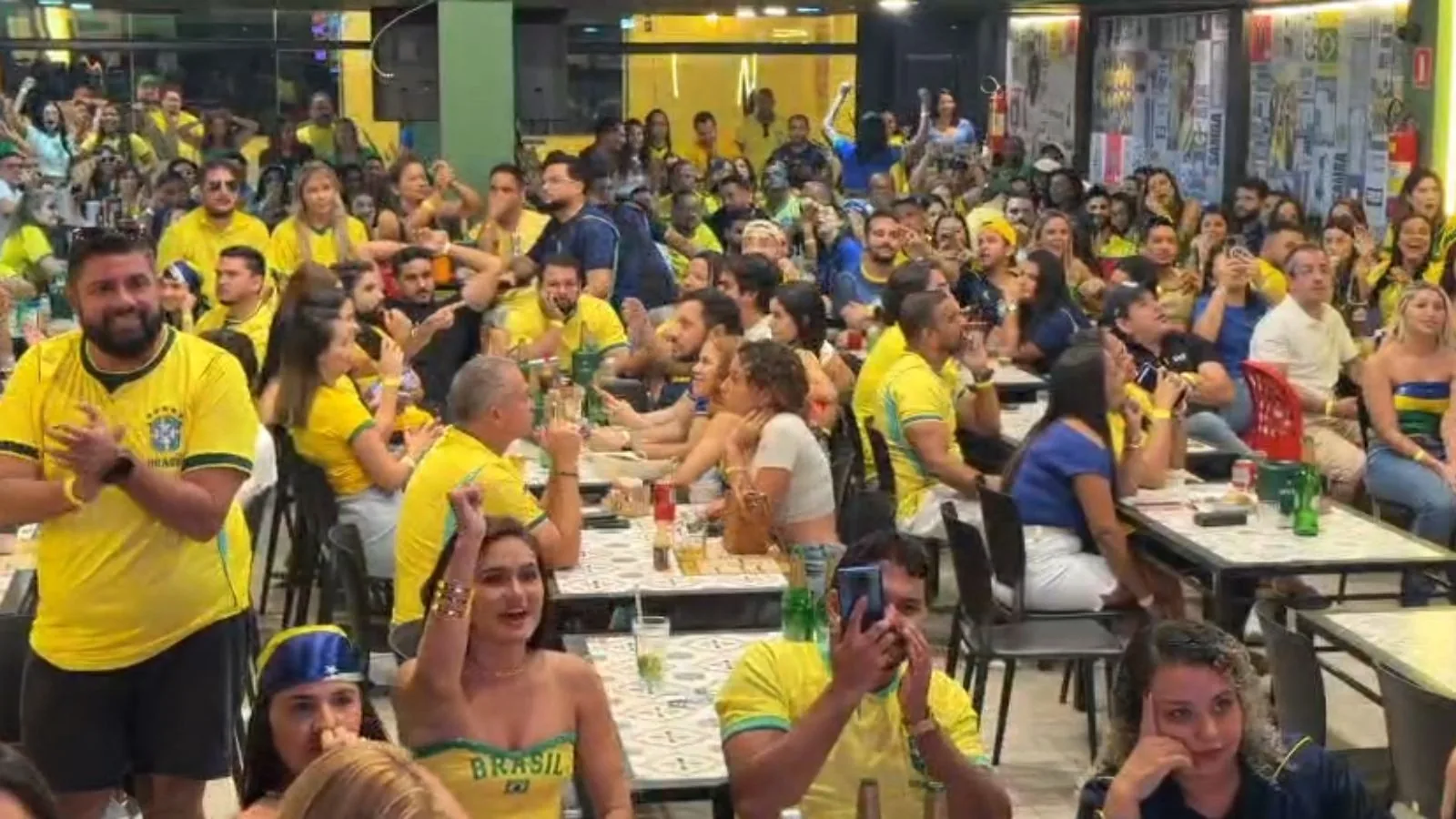 Piauienses celebram gol de Neymar, mas vivem frustração com eliminação