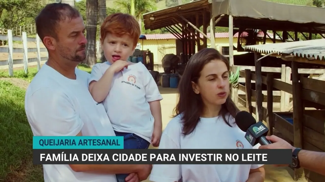 Casal deixa a cidade e investe na produção de queijo artesanal