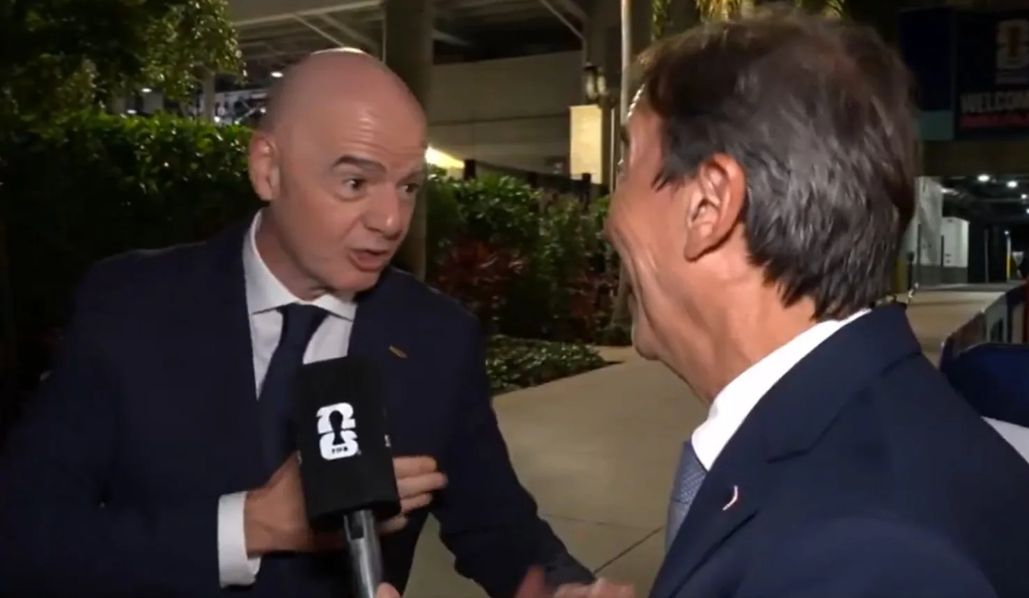 Gianni Infantino se corrige em entrevista após vitória da Argentina