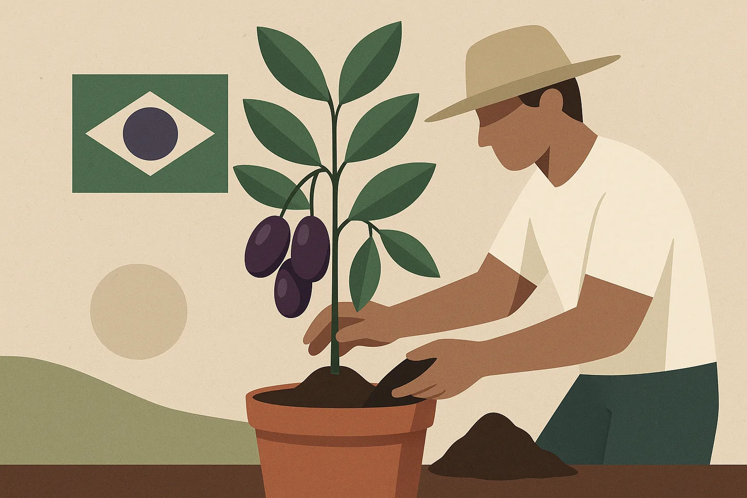 Jambolão: a fruta roxa que conquista o cultivo doméstico no Brasil