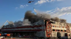 Ataque de mísseis balísticos da Rússia atinge Kyiv