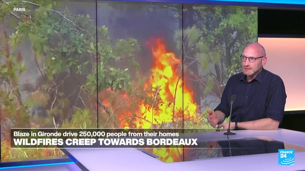 Testemunho de Luke Shrago sobre os incêndios na França