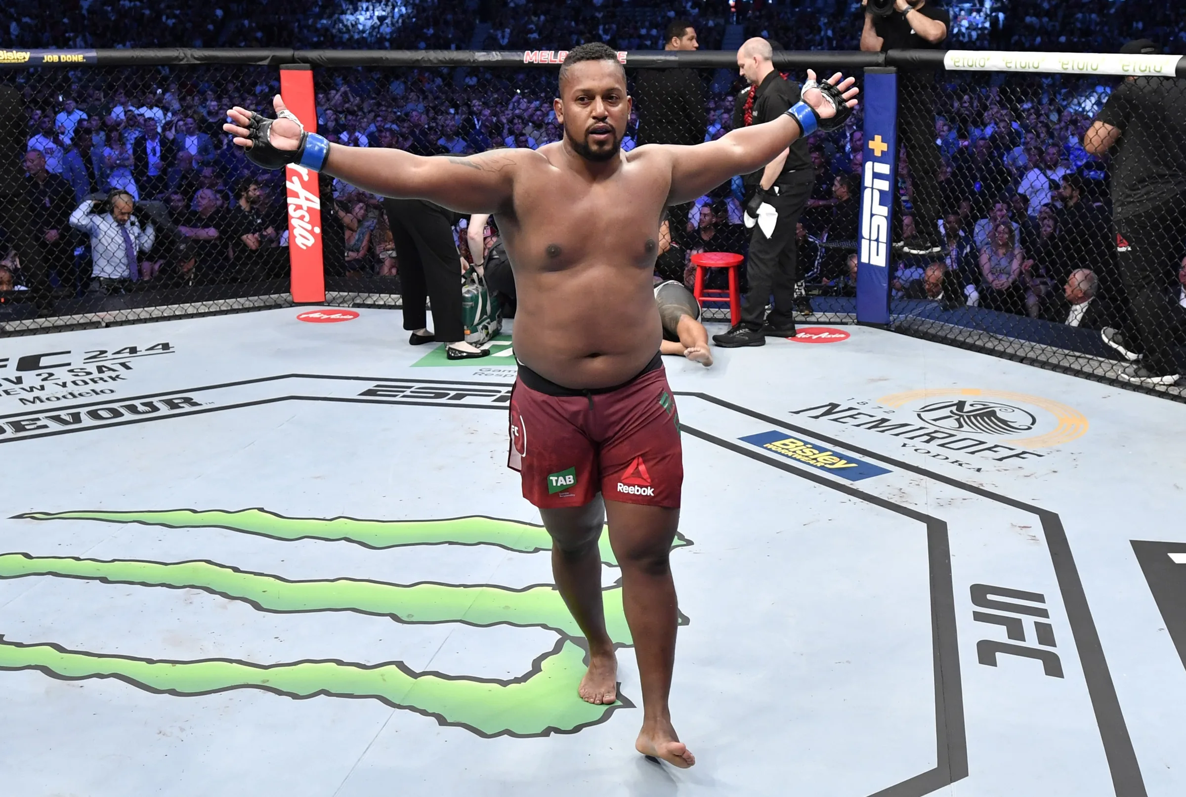 Yorgan de Castro, único atleta de Cabo Verde no UFC, é policial durante a Copa do Mundo