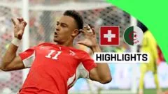 Suíça conquista vitória histórica sobre a Argélia na Copa do Mundo
