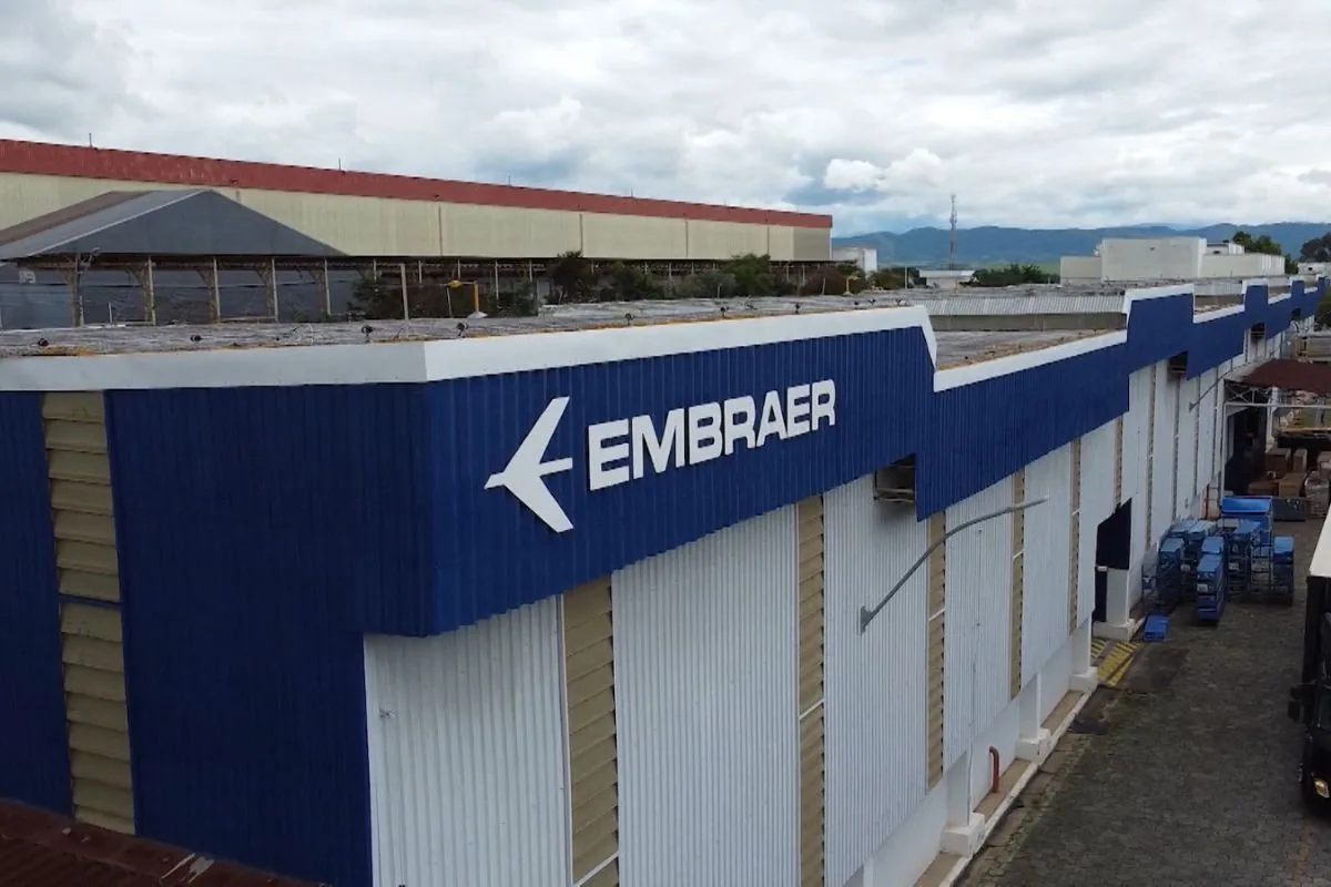 Carteira de pedidos da Embraer soma 34,5 bilhões de dólares no 2º trimestre de 2026