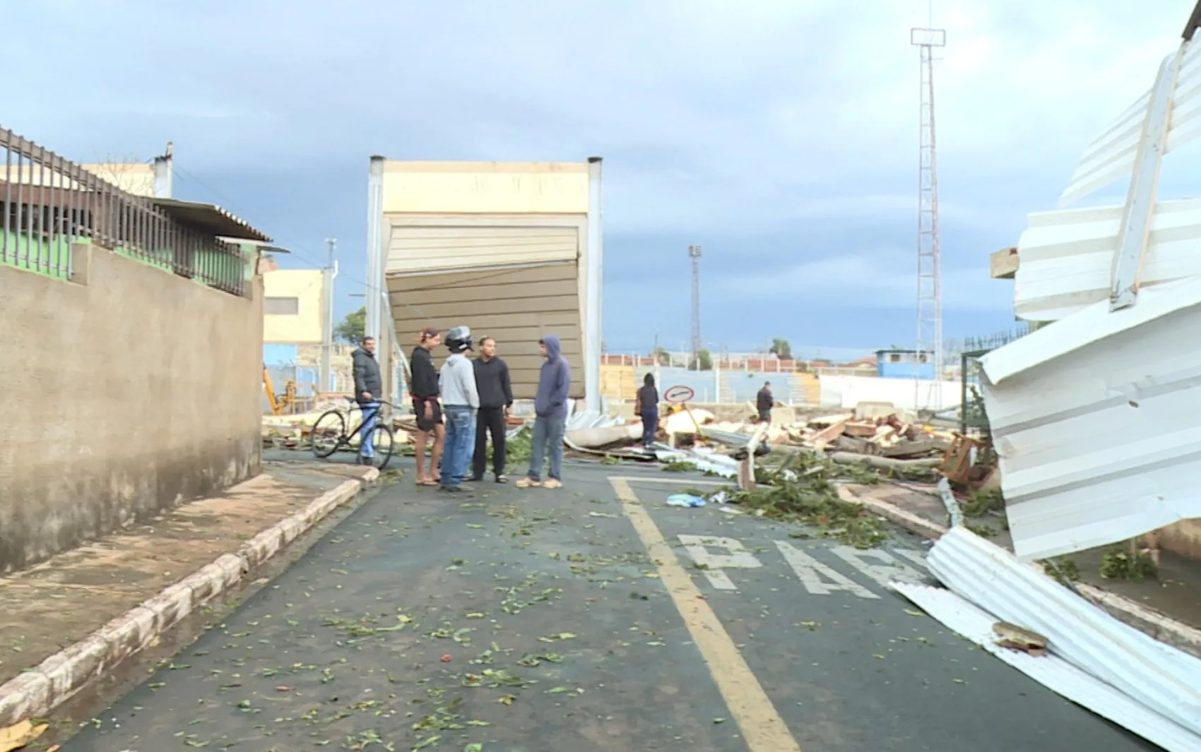 Prefeito de Guariba descreve devastação após temporal severo