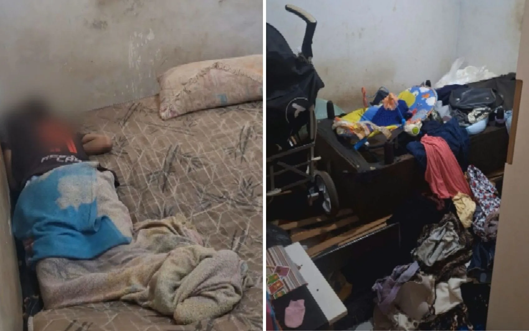 Quatro irmãos são resgatados em condições de abandono em Goiás