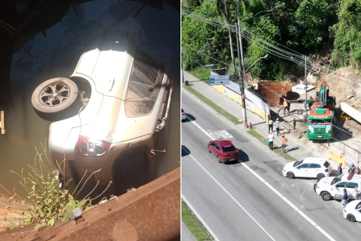 Acidente em Santos deixa uma mulher morta após briga por ciúmes