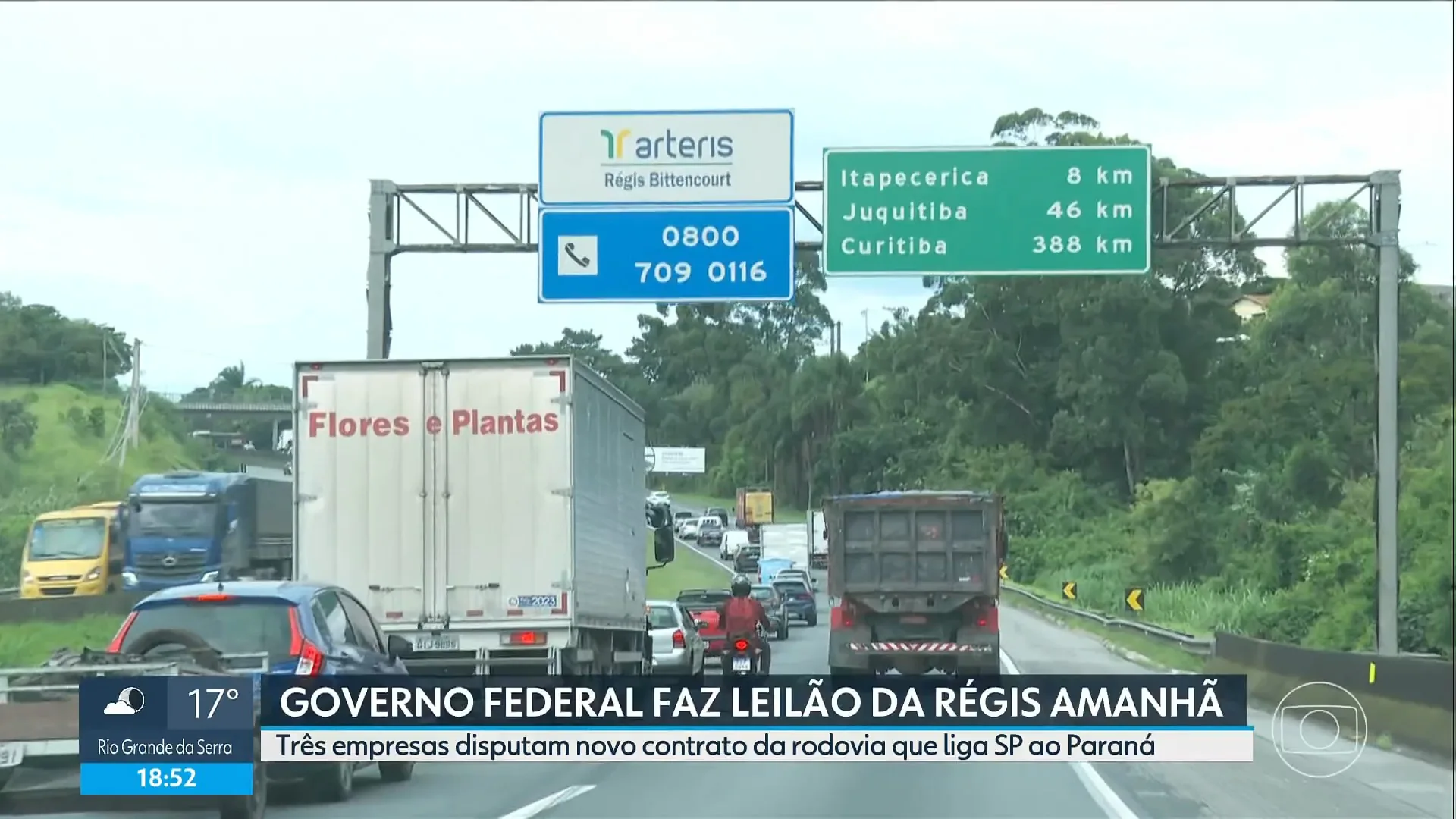 Leilão da Régis Bittencourt prevê R$ 7 bilhões em investimentos e menor tarifa de pedágio