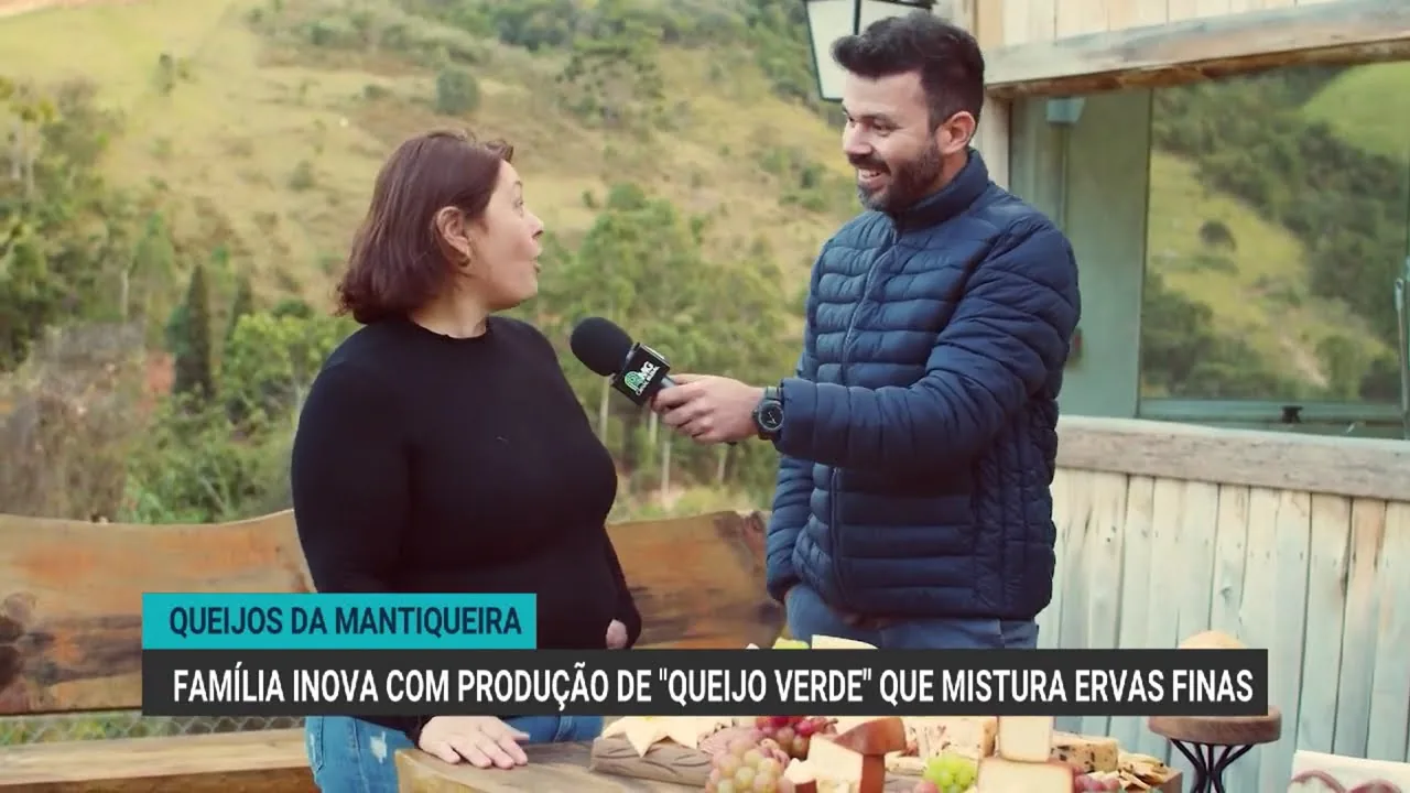 Família Lamenha inova com produção de queijo verde na Mantiqueira