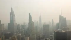 Fumaça de incêndios no Canadá acende alertas de qualidade do ar nos EUA