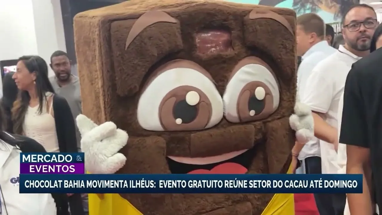 Chocolat Bahia movimenta cadeia do cacau em Ilhéus com 187 expositores